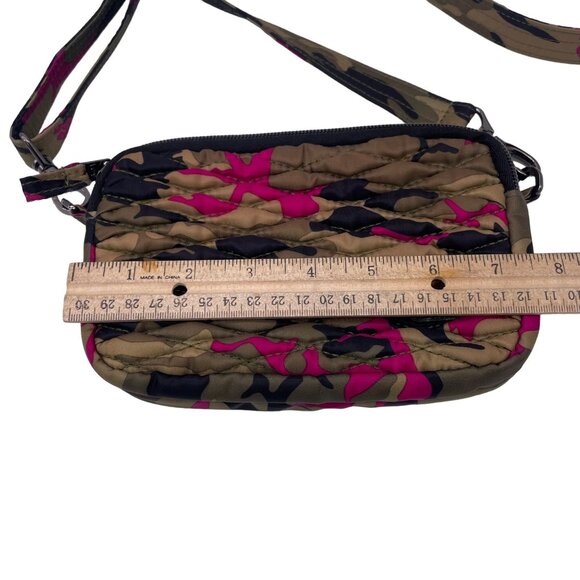 Lug Coupe Quilted Camouflage Crossbody Bag - Picture 5 of 10